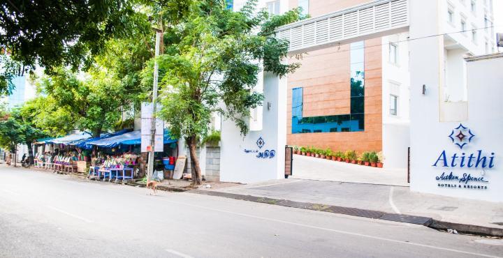 Hotel Atithi Puducherry Exterior foto